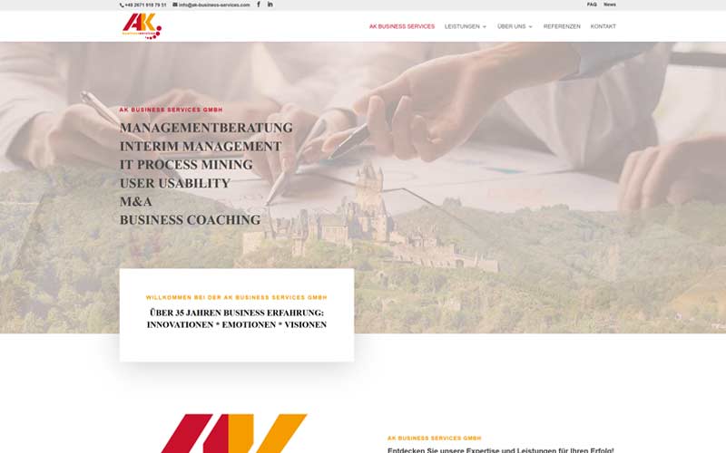 Cochem: Erstellung einer neuen Homepage