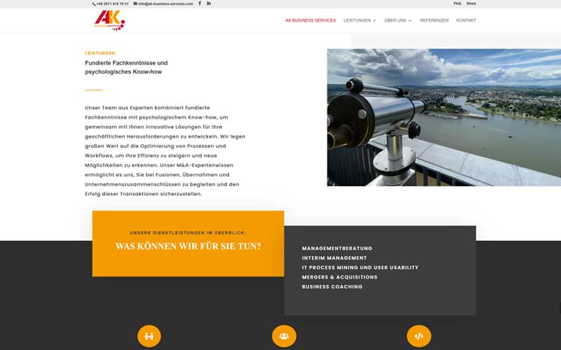 Cochem: Erstellung einer neuen Homepage