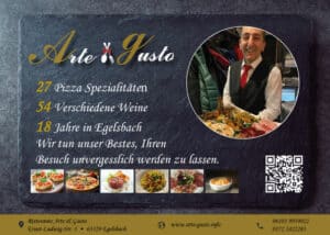 Werbung Pizzeria