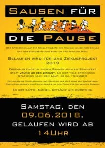 Plakat Sausen für die Pause