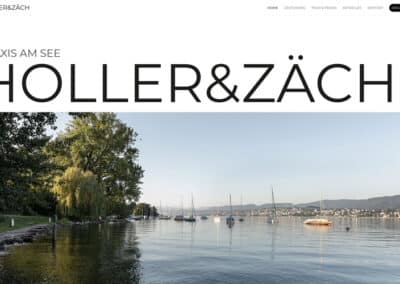 Neue Homepage für eine Arzt-Praxis in der Schweiz